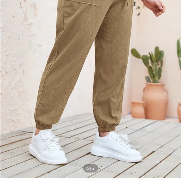 1XL Plus Size Khaki SHEIN Pants. NWOT, never worn. - Picture 4 of 8